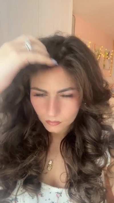 Washing the hair tomorrow