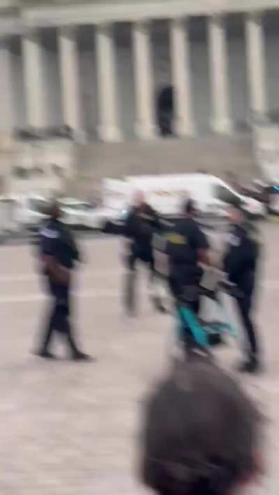 Elderly military veteran gets arrested at the Capitol
