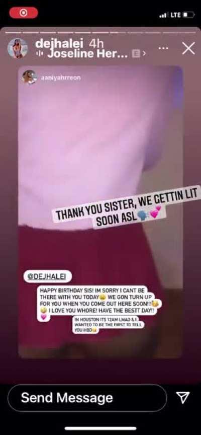 dejha birthday party