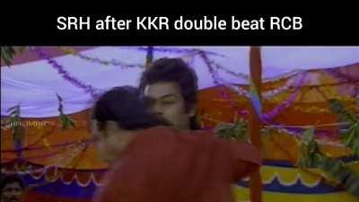 Okay. Good. Now lose to srh again