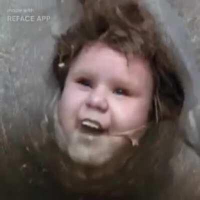 My 1year old daughter as jim Carrey