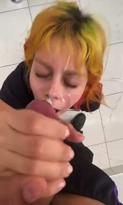 Like a pretty good girl!