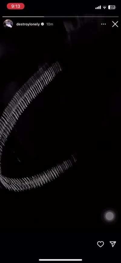 this new destroy lonely snippet is out of this world. 😮‍💨