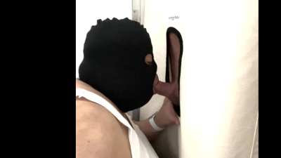 You can hear as he begins to breath deeper and heavier because I started to get a little sloppy. One of my regulars.