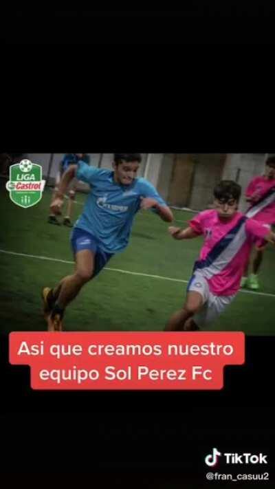 Para levantarse una mina tenes que hacerle un equipo de fulbo