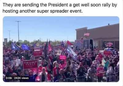 Oh look. An irony rally.