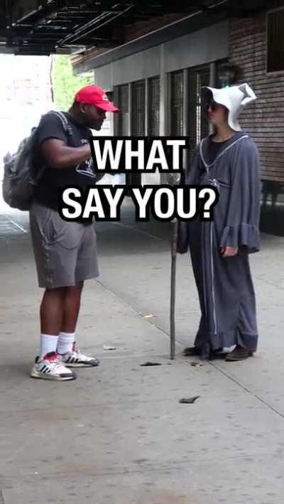 When the DM really needs to fill the last spot in the campaign, it's time to get the robes and recruit