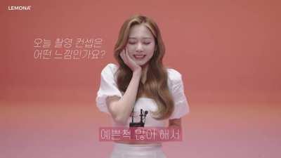 Tzuyu - Lemona CF Interview