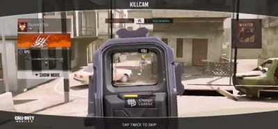 Bug report or cheater report? I'm not sure. This guy was in the walls shooting us and there was nothing we could do. Man, this game is frustrating.