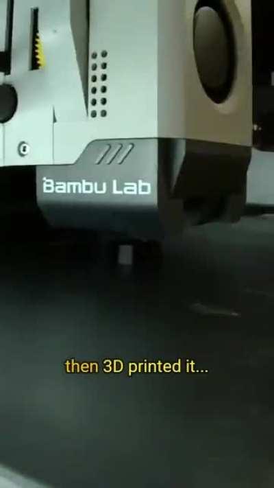 3d printing a missing chess piece.