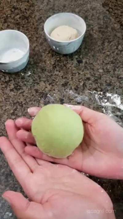 I made Anime Food: Jade Dumplings 🥬🥟