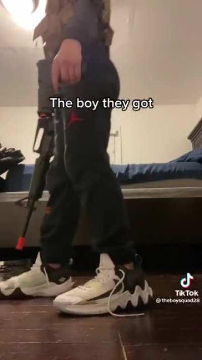 The boy they got 💪😈