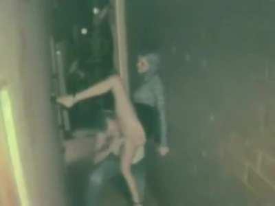 Caught Oral Licking public