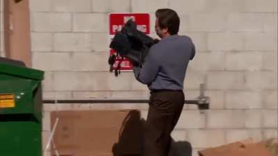 Computer Throw template