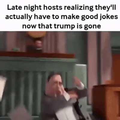 Orange man gone????? what now????
