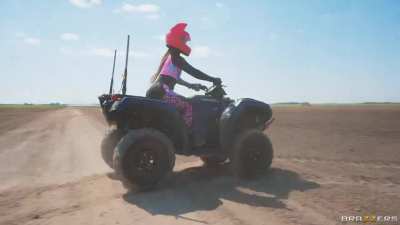 Kelsi Monroe was born to ride bikes and cocks