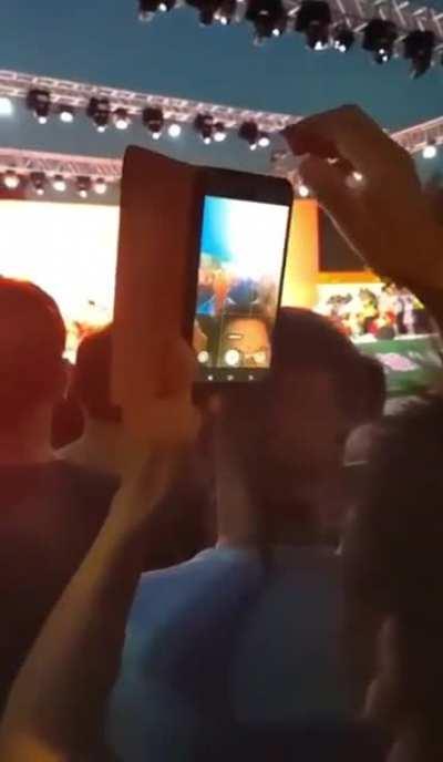 Guy struggles with his camera