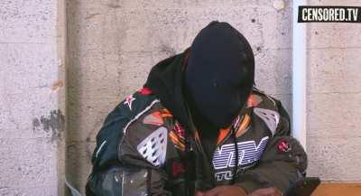 Ye raps a new song he’s been working on