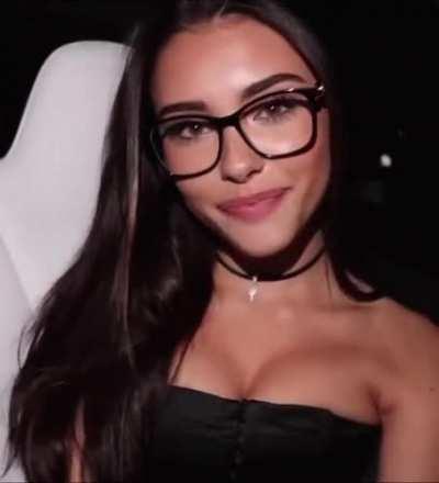 Madison with glasses
