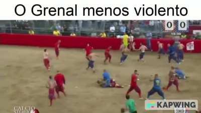 O Grenal menos violento