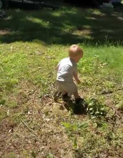 You just look away for a second...