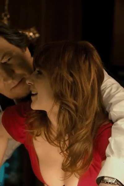 Men in Hope (2011) Vica Kerekes as Sarlota (billiards cleavage) part 1 [cropped, sharpen] 1080p