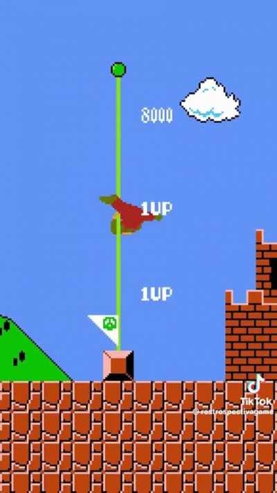 Never new this Mario hack