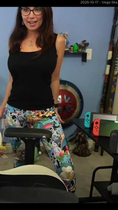 Trisha's Pokemon pants..!