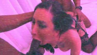 Spitroast Compilation: Interracial Edition