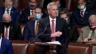 Rep McCarthy: “Nobody elected Joe Biden to be FDR” / Rep Ocasio Cortez: “I did”