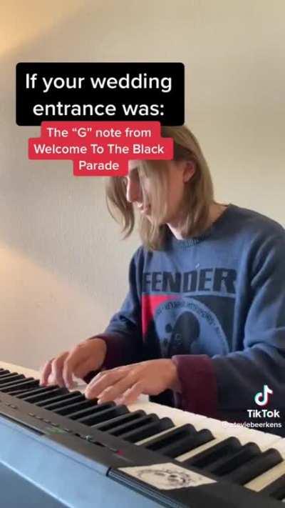 This will be my wedding…