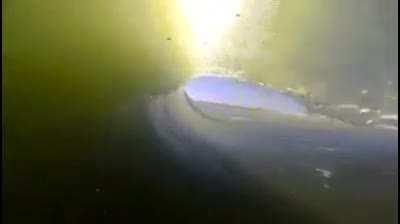 Hmr while i surf under a really long wave