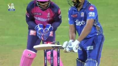 Sandeep Sharma to Rohit Sharma ( with multiple angles and slow mo)