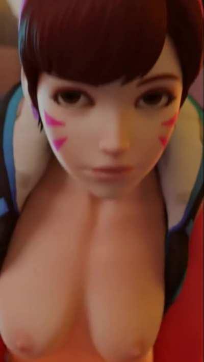 DVa riding ( Bandoned ) [Overwatch]