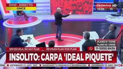 El pelado más basado de la TV argentina