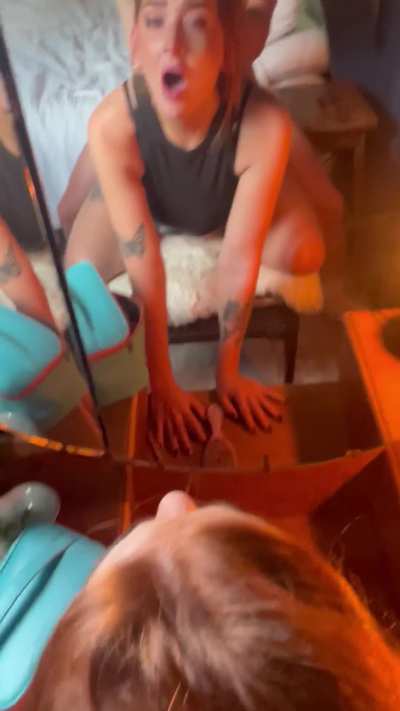 Mirror fuck