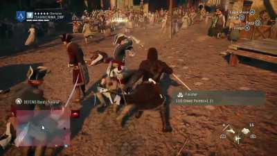 Why are the guards fighting each other