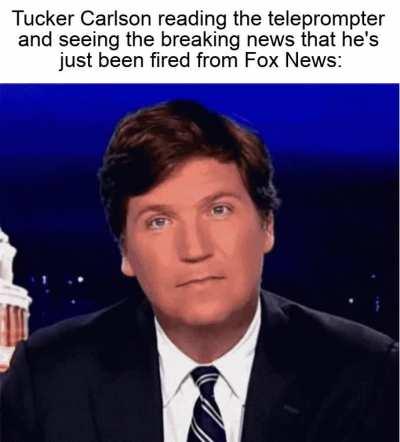 Well, he had to find out at some point