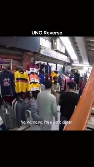 Based Paxtani playing UNO reverse card