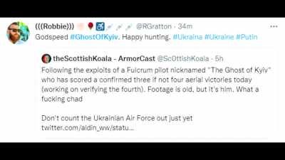 Godspeed, Ghost of Kyiv. May the Razgriz be with you.