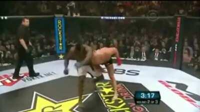 Fedor's remarkable speed (for a fighter his size). Shown here after talented lightweights for comparison.