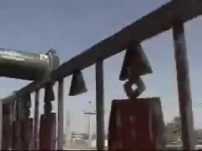 American soldiers opened fire on civilian cars in Iraq, date and location unknown.