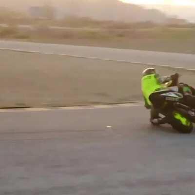 This definitely didn't belong in r/motorcycle. I was floored when I realized it was a scooter!