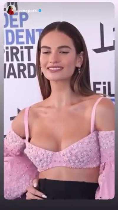 Lily James, so sweet