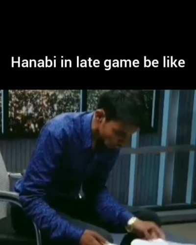 Late Game Hanabi