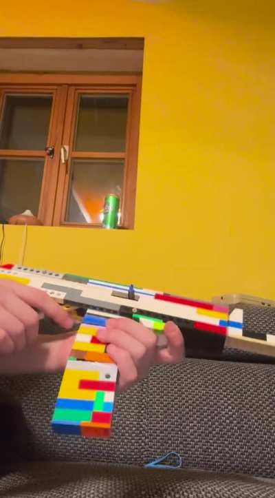 AKS-74U “Krinkov” semi automatic blowback rubberband gun