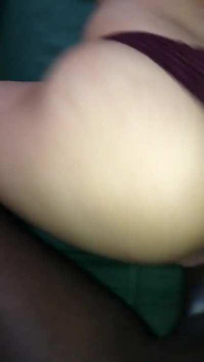 her new knickers are already ruined