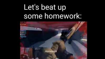 Bye bye homework....