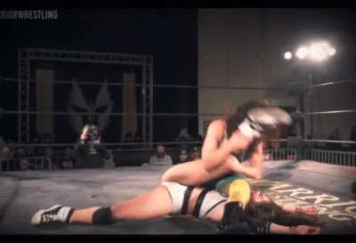 Sky blue knocked out and pinned