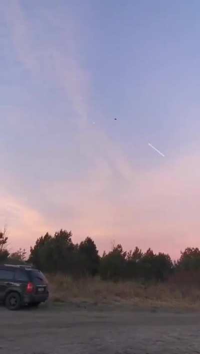 Ukraine shot down another Shahed drone with small arms fire. (Published on January 3, 2025)